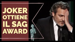 Joaquin Phoenix - Premiazione SAG awards - Traduzione italiana