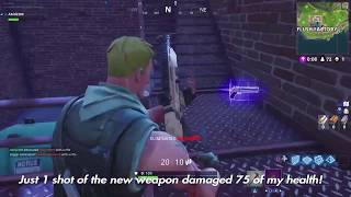 Fortnite Battle Royale new weapon - Hand Cannon details