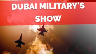 Look Fighter jets, missiles,  on full display at Dubai Airshow 2023