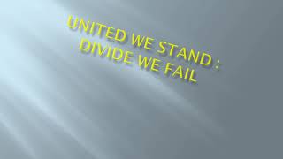 United we stand