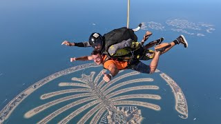 I DID IT! AMAZING feeling - DUBAI SKYDIVE