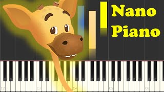 BabyTV Gee Raffa Theme Song On Piano