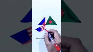 Happy independence day | Republic Day #shorts #trending #viral #drawing #art #india #flag #short