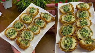 Mushroom Duplex Recipe | How to make Mushroom Duplex | Stuffed Mushroom | Sarabjit Kaur