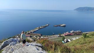 Порт Байкал: 100-летний маяк и вид на исток Ангары с высоты