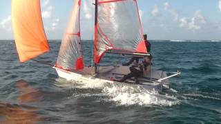 29ER Sailing Training Down Wind 2017 St Croix