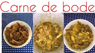 Receita de CARNE DE BODE na panela de pressão - COMIDA NORDESTINA