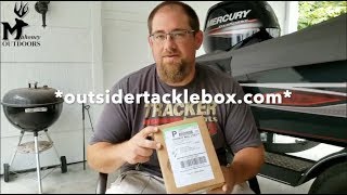 Outsider Tackle Box Product Unboxing