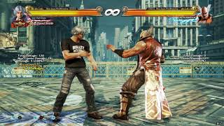 Tekken 7  Fated Retribution   Lee's Acid Rain Combo Timing