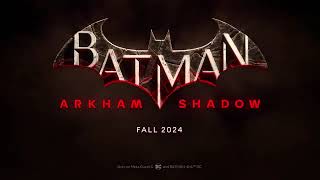 Batman: Arkham Shadow.🦇Трейлер игры (Субтитры, 2024)