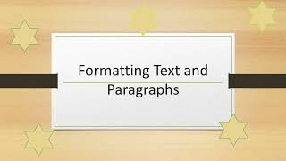 4. Formatting Text and Paragraphs: MS Word | become a Pro User