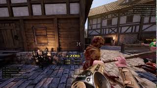 Mordhau floppish maul man squashes 4 pumpkins in 4 seconds