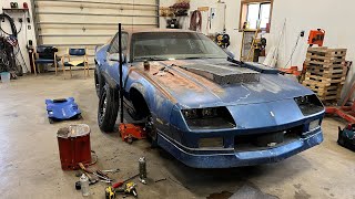 1990 3rd Gen Camaro Race week build, Gets new Brakes, hood scoop, some exhaust and Trans dipstick