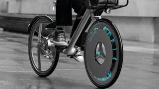 A Bicycle wheel that fights Air pollution: Rolloe