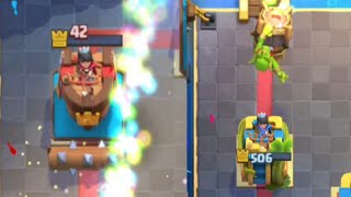 Very lucky perfect time win (Clash Royale)