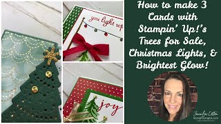 Free Card Class!  Trees for Sale, Christmas Lights, Brightest Glow!