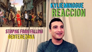 Kylie Minogue - Stop me from falling (feat. Gente de Zona) REACCION