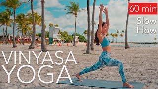 FULL-BODY Vinyasa Yoga - 60 min -  SLOW FLOW