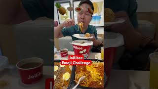 Jollibee Emoji Challenge #shorts #short #shortvideo  #makan #trending #makansesuaiemoji #food