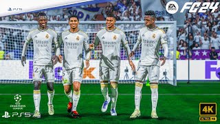 FC 24 - Real Madrid Vs PSG ft Mbappe, Rodrygo | UEFA Champions League Next Season | PS5™ [4K60].