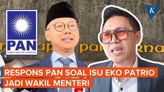 Jawaban PAN soal Kabar Eko Patrio Jadi Wakil Menteri Zulkifli Hasan