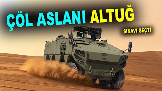 ALTUĞ 8x8 çöl sınavını geçti - Armored Combat Vehicle Altug 8x8 - BMC Savunma - Savunma Sanayi - TSK