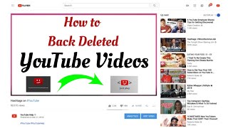 How to Recover Deleted YouTube Video | 100%Back Video On YouTube | Jay Ghunawat