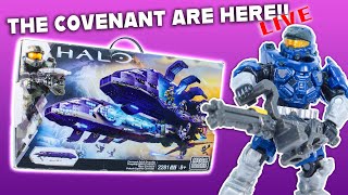 THE COVENANT ARE HERE!! Mega Construx Halo SIG SERIES Spirit Dropship LIVE BUILD