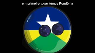 5 estados mais fortes do Brasil tema Countryball o último você não vai ficar nem surpreso