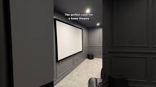 What do you think? #hometheatre #pictureframe #accentwall