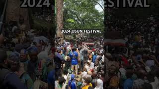 The Crowd At The 2024 Osun Festival In Osogbo, Nigeria. #nigeria #naija #westafrica #africa #osun