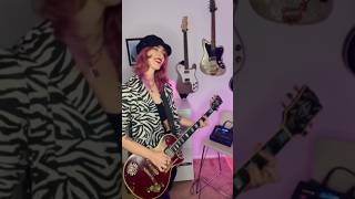 WASP - be somebody (guitar cover) #femaleguitarist #WASP #80s #glamrock #metal #glam #gibsonguitar