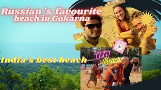 Om Beach | Kudle Beach | Complete Travel Gokarna Vlog #ombeach