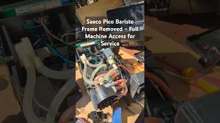 Saeco Pico Baristo Frame Removed – Full Machine Access for Service #saeco #delucaespressorepair