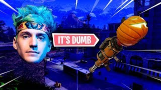 NINJAS THOUGHTS ABOUT THE ROCKET LAUNCHER UPDATE | Fortnite Funny Moments #2