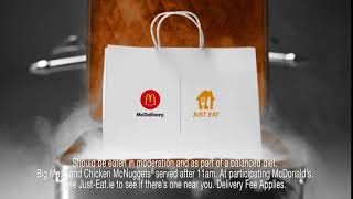 Just Eat x McDonald's IE 10"