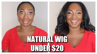 The Most Natural Wig for under $20 | FREETRESS  Natural Wig Review