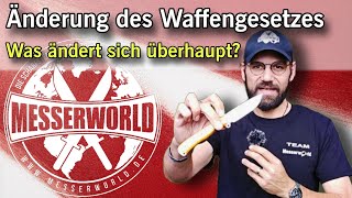 Änderung des Waffengesetzes - Was bleibt noch legal in Deutschland?