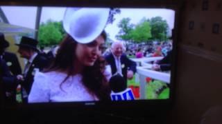 Aishwarya's interview at the Royal Ascot 2013