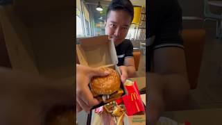 McDonalds Burger and Fries #shorts #short #shortvideo #mcdonalds #food #mukbang #makan #viralvideo