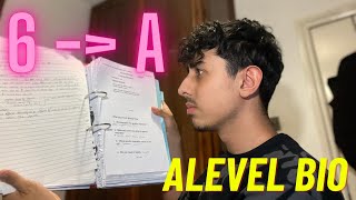 How I Went From A 6 to an A in Alevel Biology | How to revise, tips and advice 2023