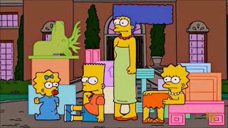 The Simpsons - Simpsons Family as Tetris Game