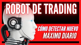 Cómo IDENTIFICAR si una vela SUPERA el MÁXIMO DIARIO en un ROBOT de TRADING en METATRADER 4 con MQL4