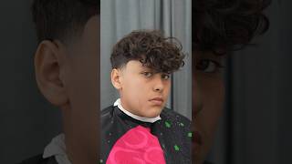 Every Kid Has this Broccoli Haircut 🥦🔥 #lowtaper#barbertutorial #curlyhair#lowtaper #taper