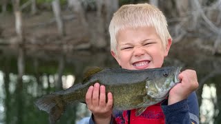 Smallmouth Bass Catch, Cook and Clean - Parmesan Crusted Bass