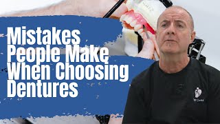 Mistakes People Make When Choosing Dentures | EVP Dental