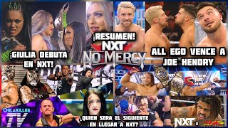 WWE NXT No Mercy 2024 | RESUMEN Y RESULTADOS