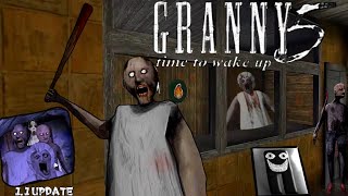 Granny 5 TIME TO WAKE UP 1.1 NEW UPDATE (New Trap Fire New Easter Eggs and Many New Improvements)