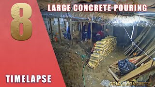 Massive HAND DUG and POURED Basement Digout - Time-lapse