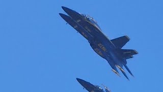 Blue Angels Practice Time!  5/21/24